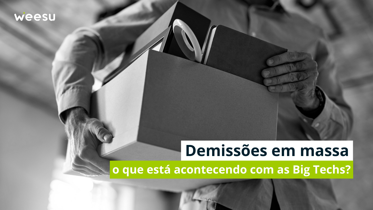 O que está acontecendo com as Big Techs?